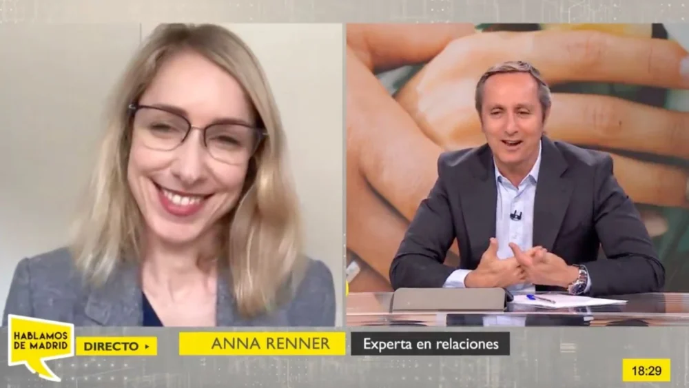 Anna Vicen Renner en Telemadrid